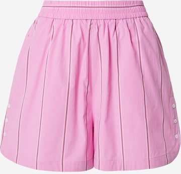 rožinė FRNCH PARIS Standartinis Kelnės: priekis