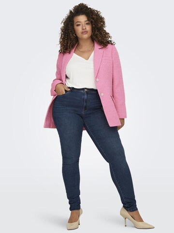 ONLY Carmakoma Skinny Jeans 'CARSALLY' i blå