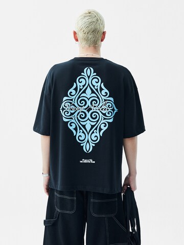 T-Shirt 'Edelweiss' VAMOS CLO en noir