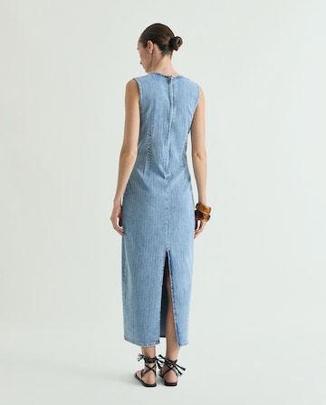 Scalpers Herring Denim Dress ' ' in Blau