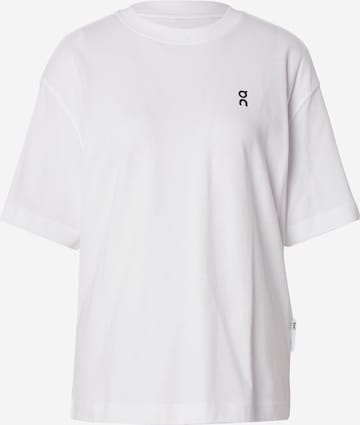 T-shirt 'Club T' On en blanc : devant