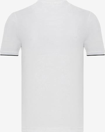 DENIM CULTURE - Camiseta 'GRAHAM' en blanco