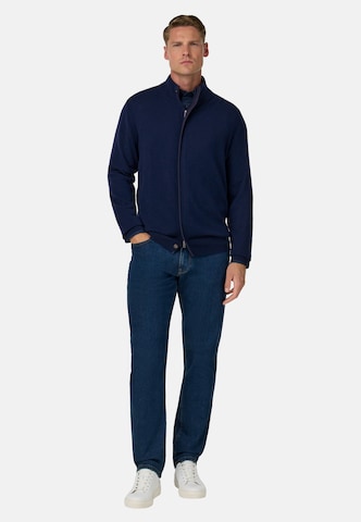 Boggi Milano Gebreid vest in Blauw