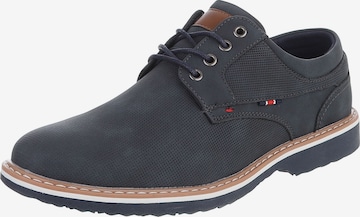 CoolWalk Lace-Up Shoes in Blue: front