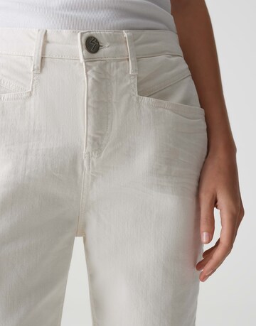 OPUS Loosefit Jeans 'Lani' i vit