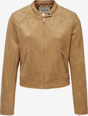 Veste mi-saison Salsa Jeans en marron : devant