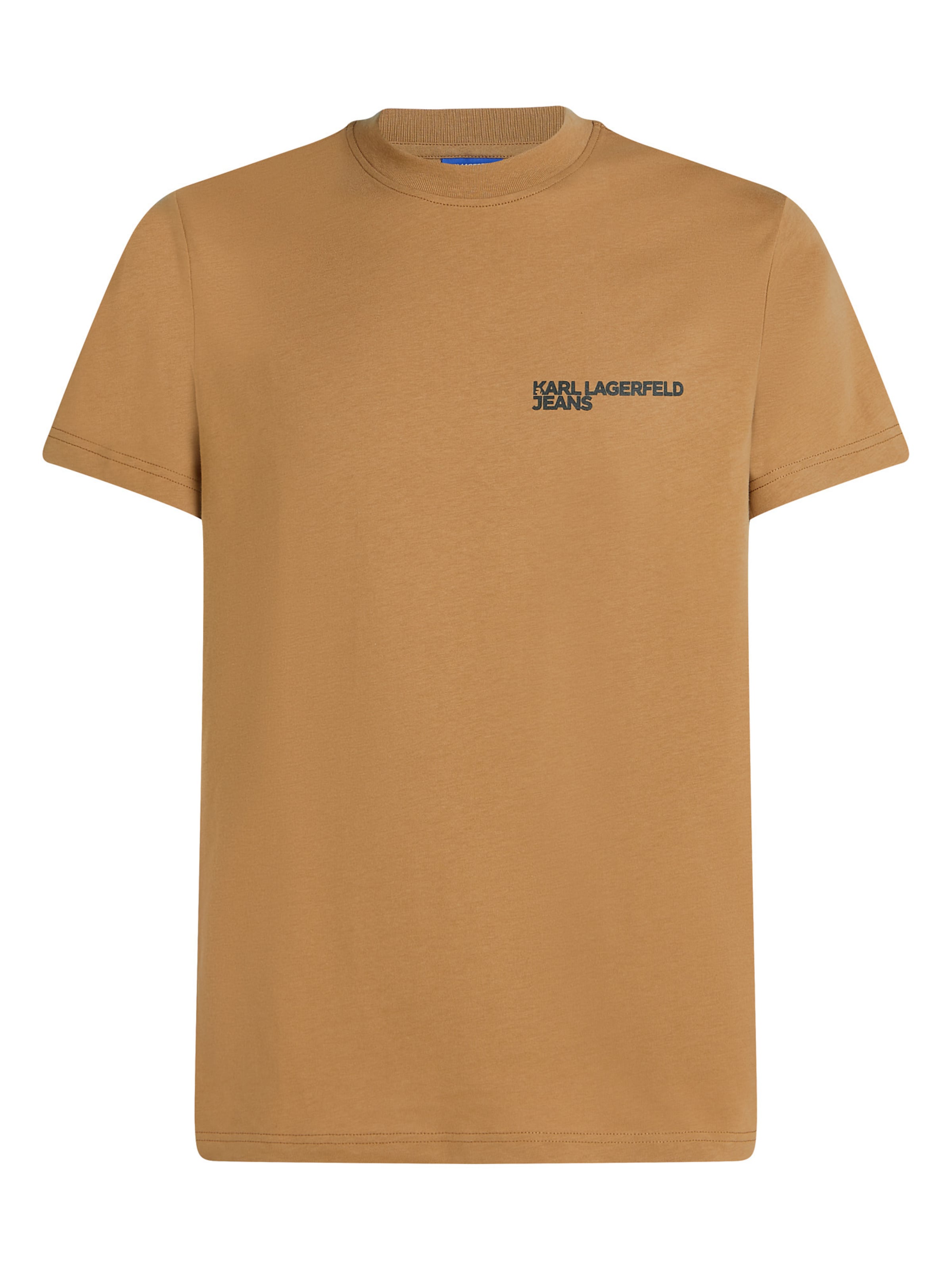 KARL LAGERFELD JEANS Футболка в Бежевый: спереди