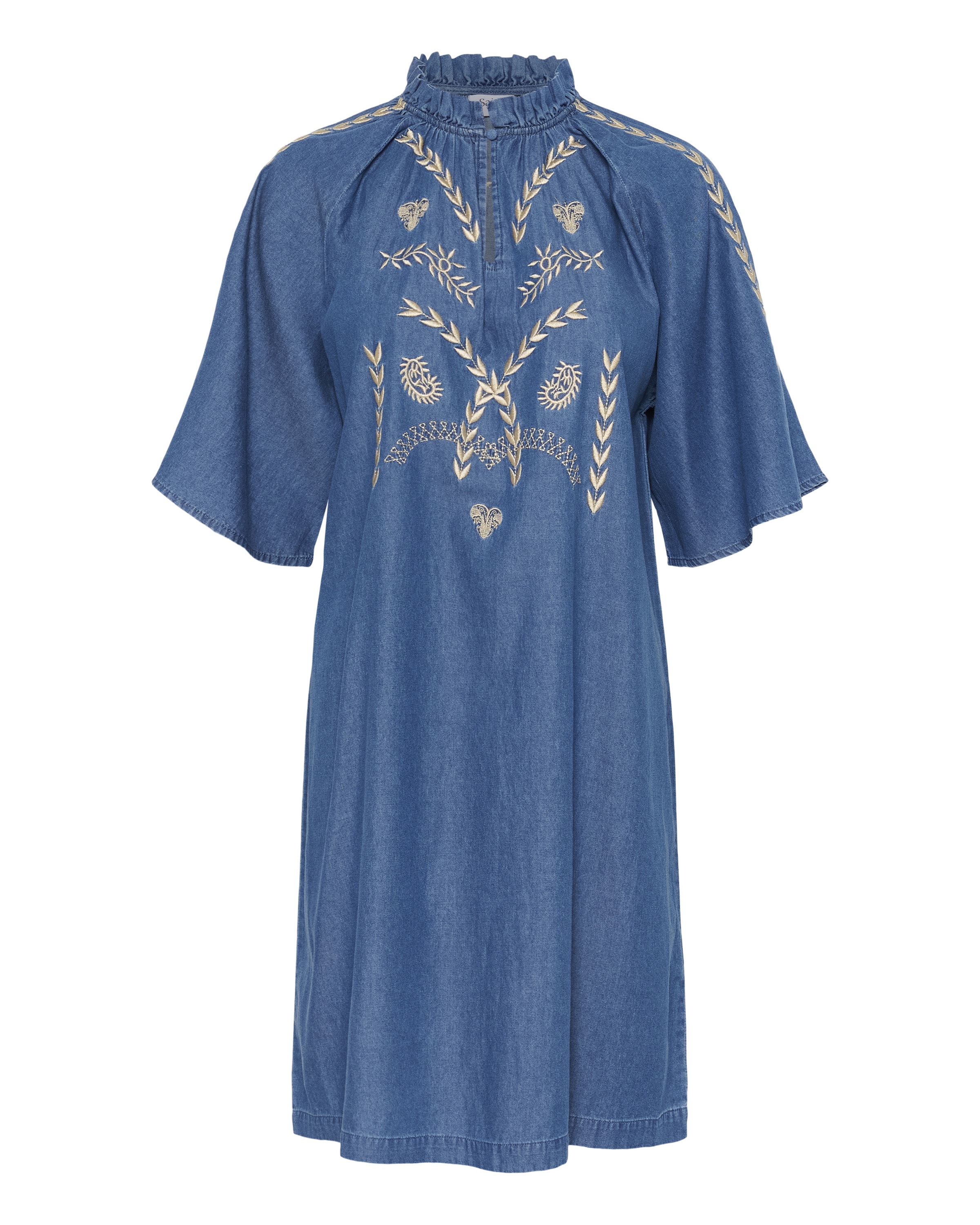 Robe 'OnayaSZ' SAINT TROPEZ en bleu : devant