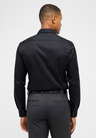 ETERNA Slim Fit Businesshemd 'Cover' in Schwarz