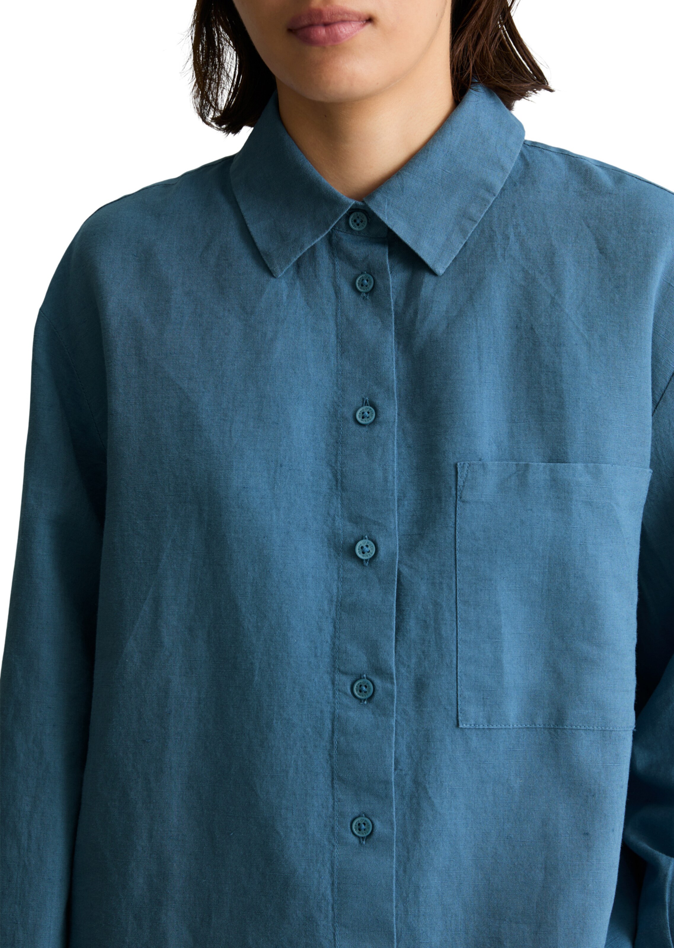 Marc O'Polo DENIM Blouse in Blauw
