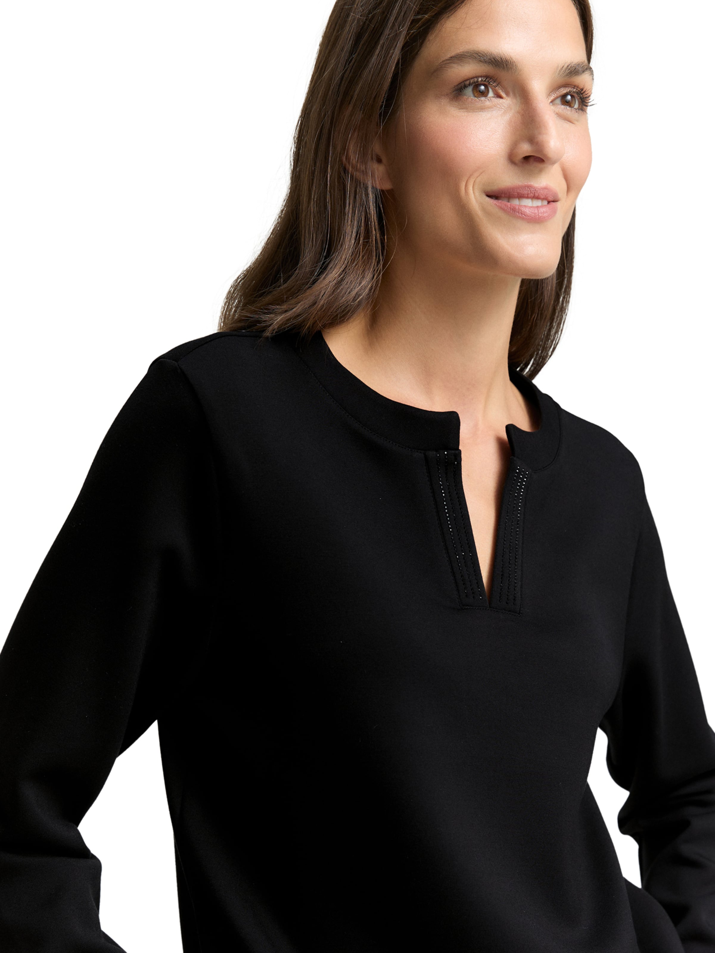 TOM TAILOR Свитшот в Черный