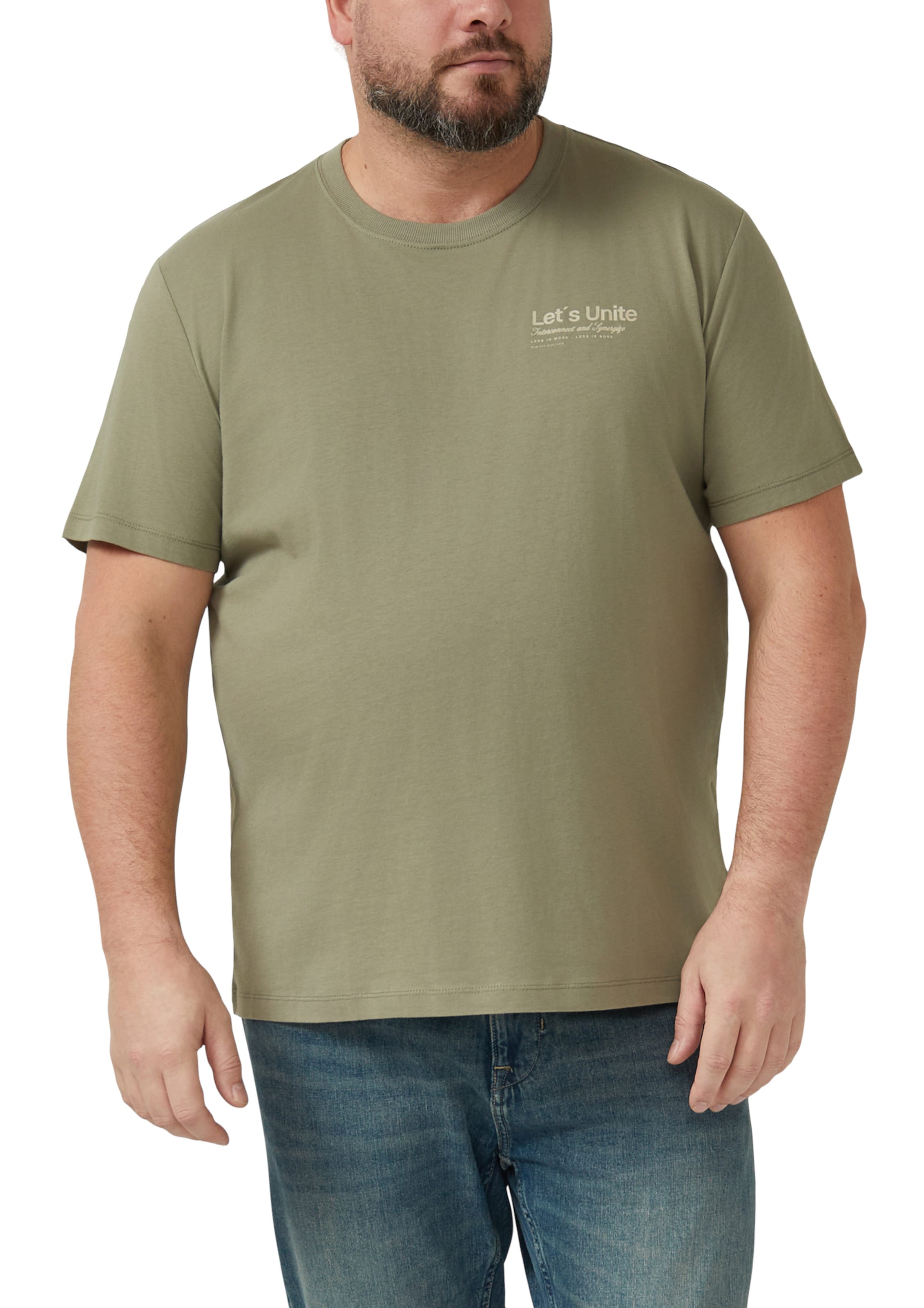 T-Shirt s.Oliver en vert : devant