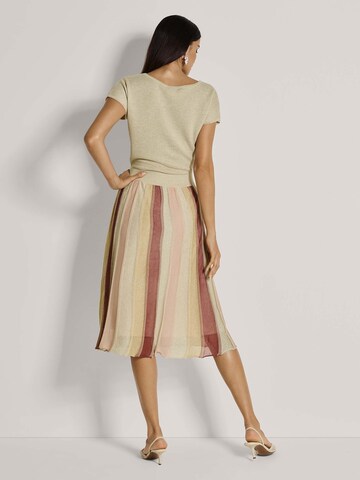 Robes en maille MADELEINE en beige