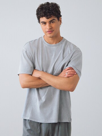 Maglietta 'Hipster' di Honest Basics in grigio: frontale