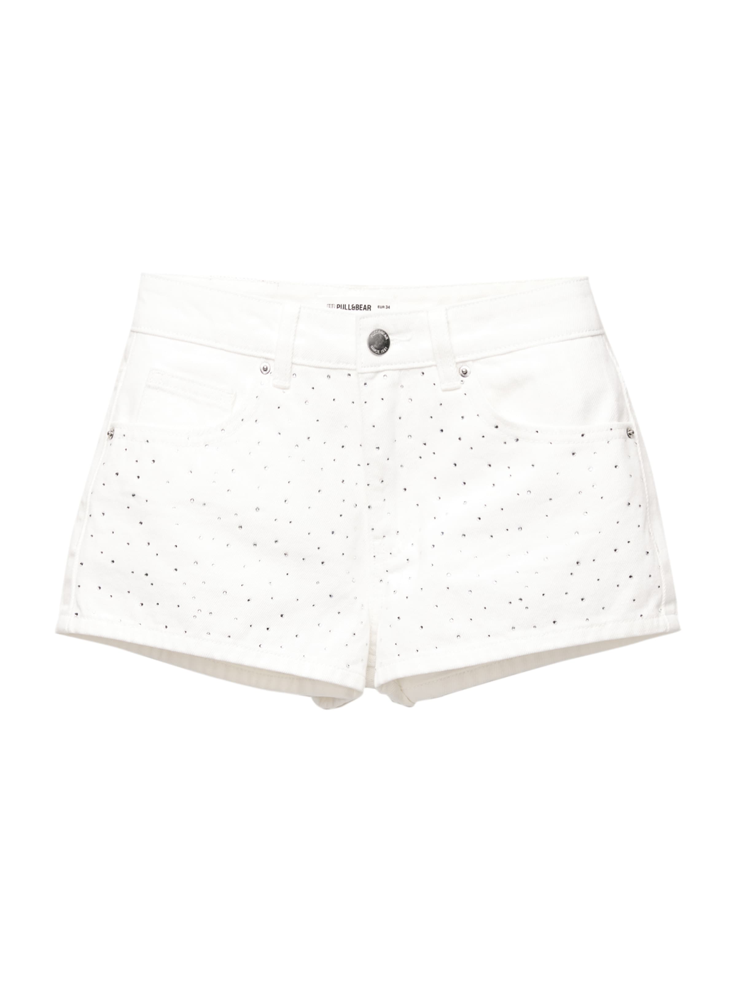 Pull&Bear regular Jeans i hvid: forside