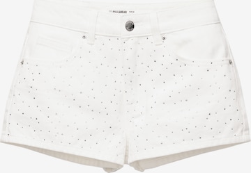 Pull&Bear Jeans in White: front