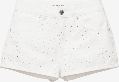 Pull&Bear Shorts in weiß, Produktansicht