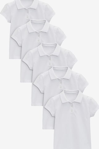 T-Shirt Next en blanc : devant