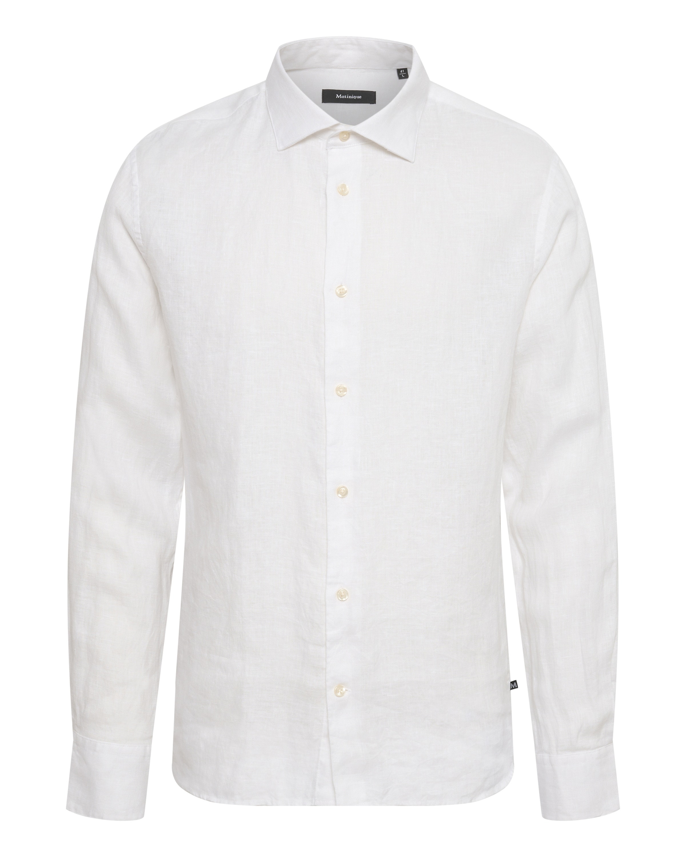 Matinique Skjorte 'Marc' i hvid: forside