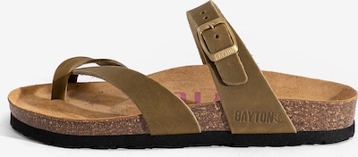 Sandalai iš Bayton, spalva – rusvai žalia, Prekių apžvalga
