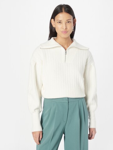 AllSaints - Pullover 'VIOLA' em branco: frente