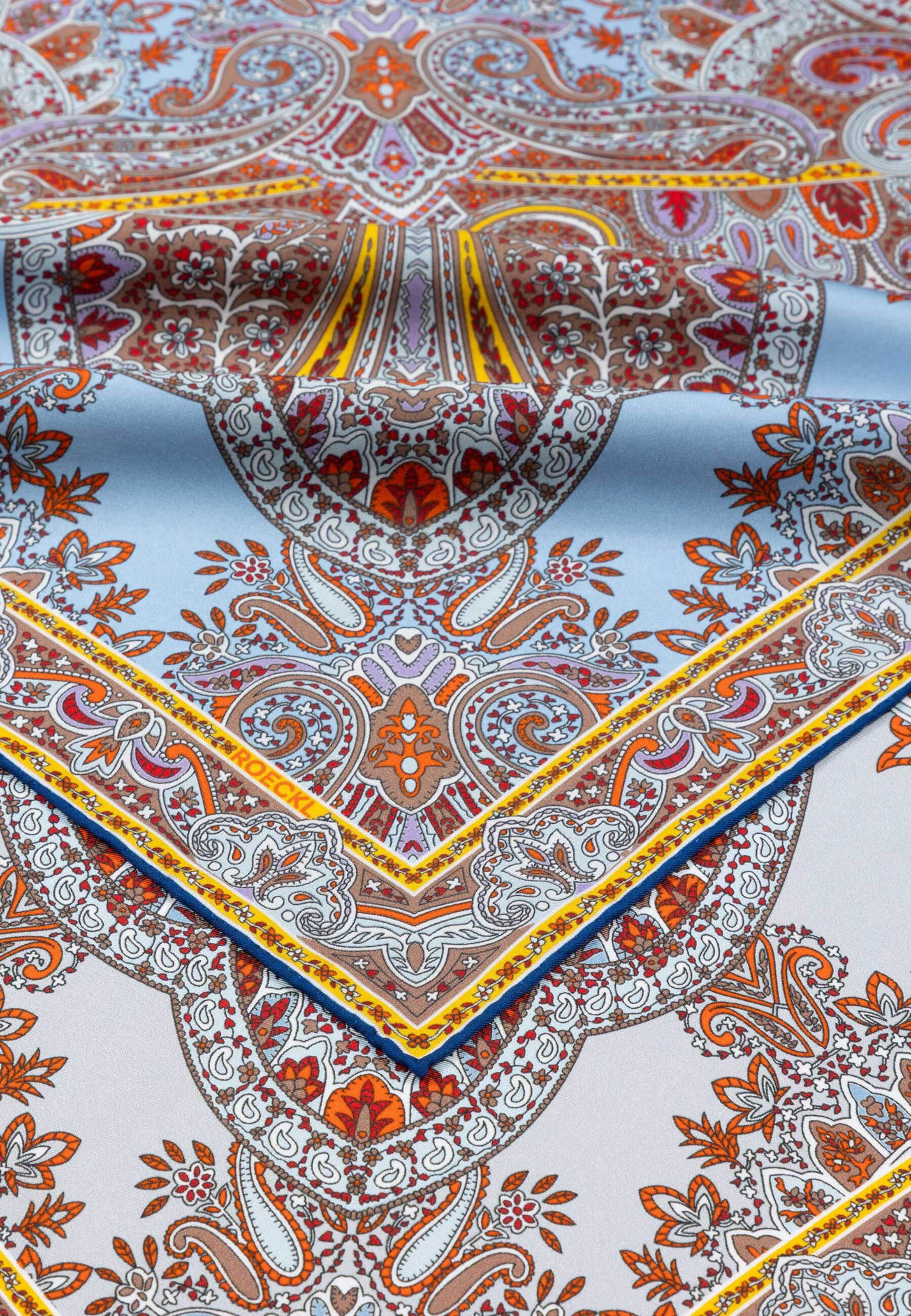 Foulard ' PAISLEY REFLECTION ' di Roeckl in blu
