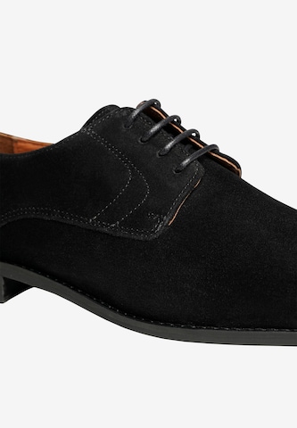Henry Stevens Lace-Up Shoes in Black
