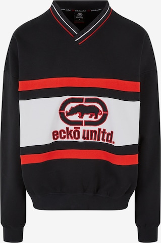 Ecko Unlimited Sweatshirt in Zwart: voorkant