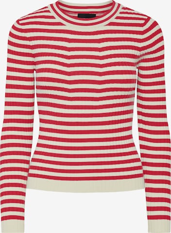 Pullover 'PCCrista' di PIECES in rosso: frontale