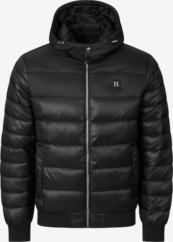 Karl Lagerfeld - Chaqueta de entretiempo en negro: frente