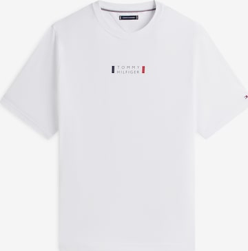 Tommy Hilfiger Big & Tall T-Shirt 'BRAND LOVE SMALL CENTER' in Weiß: Vorderseite