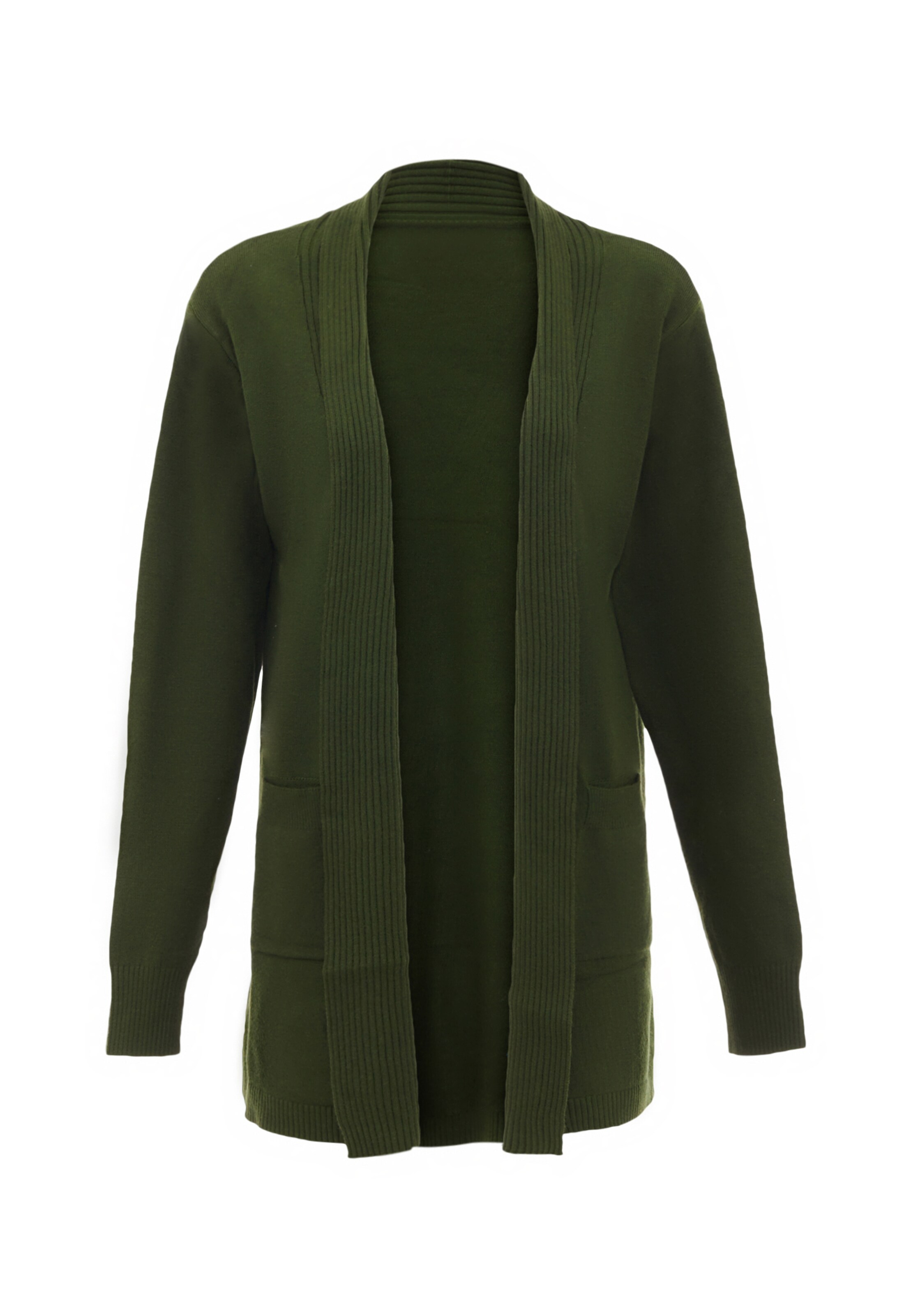 aleva - Casaco de malha em verde: frente