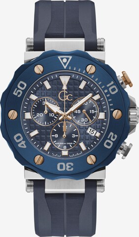 Gc Analoog horloge 'DiverCode Chrono ' in Blauw: voorkant