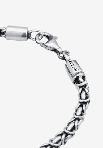 KUZZOI Armband 'Königskette' in Zilver