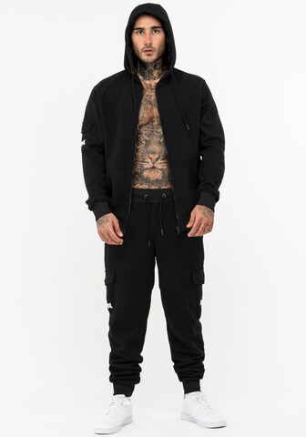 LONSDALE Костюм для бега в Черный