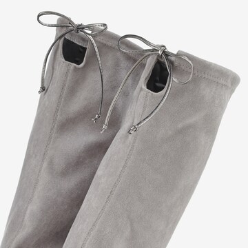 LASCANA Over the Knee Boots in Grey