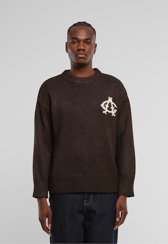 Pull-over 'Yankee' Another Cotton Lab en marron : devant