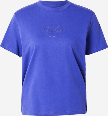 Calvin Klein Jeans Футболка в Лиловый: спереди