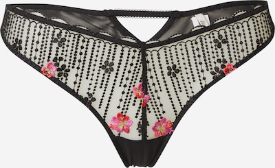 ETAM Slip 'Drama' u zlatna / svijetloroza / crvena / crna, Pregled proizvoda