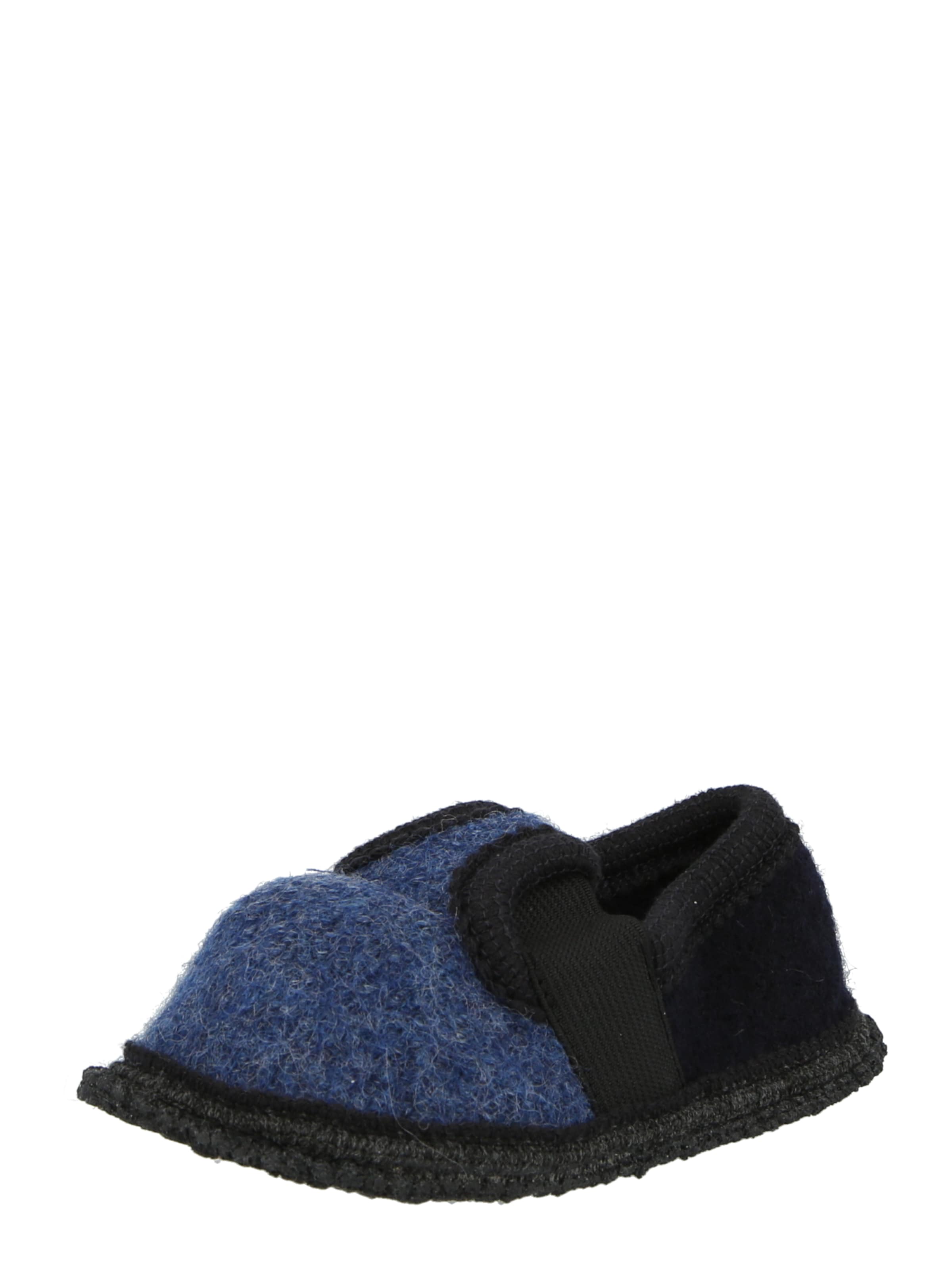 BECK Slipper 'Bobby' in Blue: front