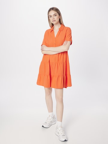 Mavi Shirt Dress in Orange: front
