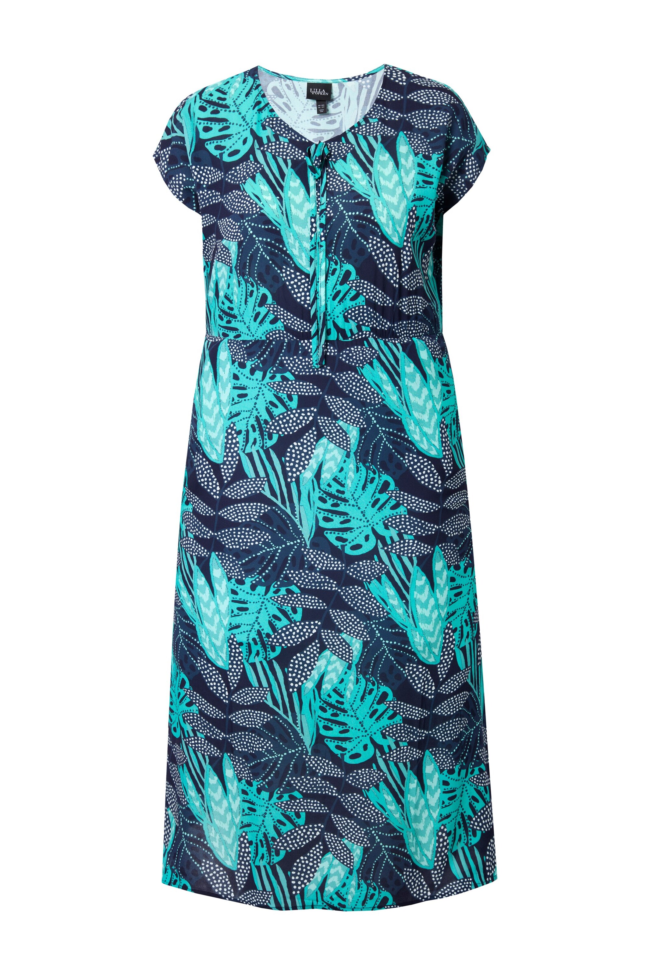 Ulla Popken Kleid in Blau: Vorderseite