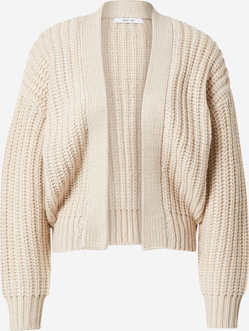 ABOUT YOU Knit Cardigan 'Tara' in Beige: front