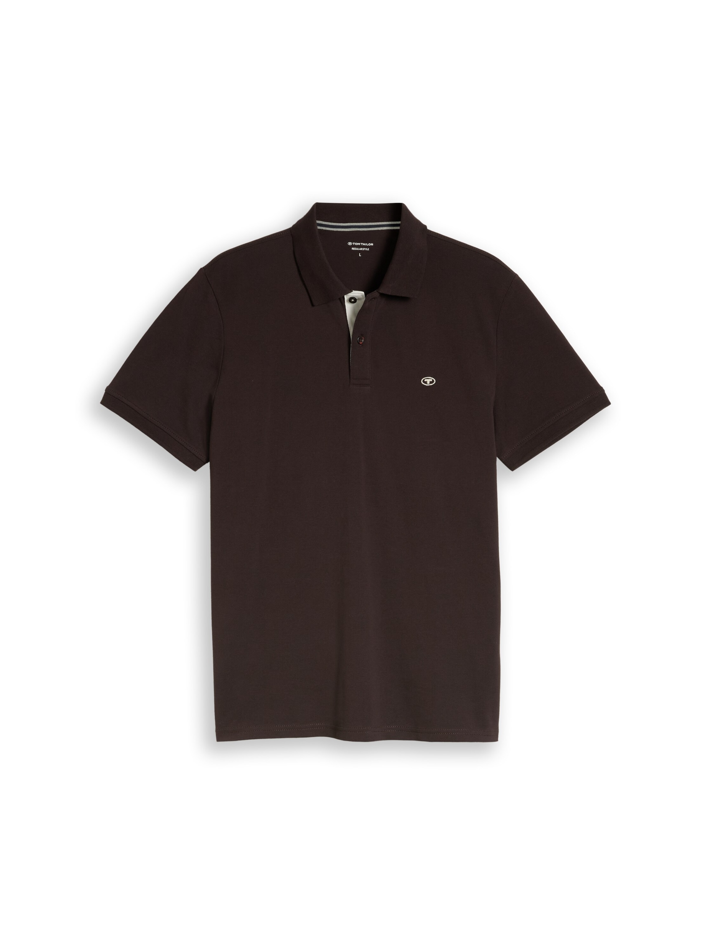 TOM TAILOR Shirt in Brown: front