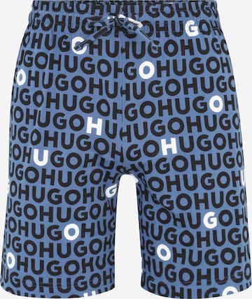 HUGOPidžama hlače 'TORTUGA' - plava boja: prednji dio