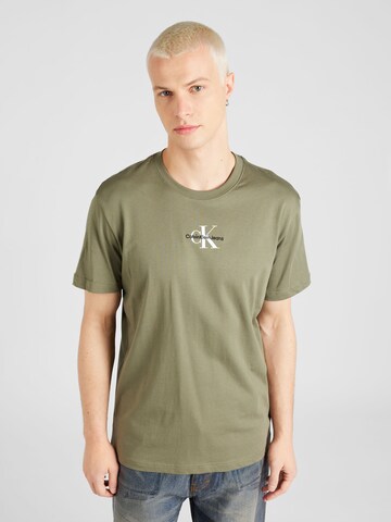 Calvin Klein Jeans T-Shirt in Grün: Vorderseite