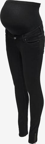 Only Maternity Skinny Jeans in Schwarz