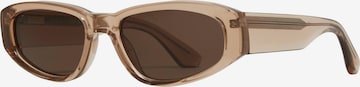 Lunettes de soleil CHIMI en marron : devant