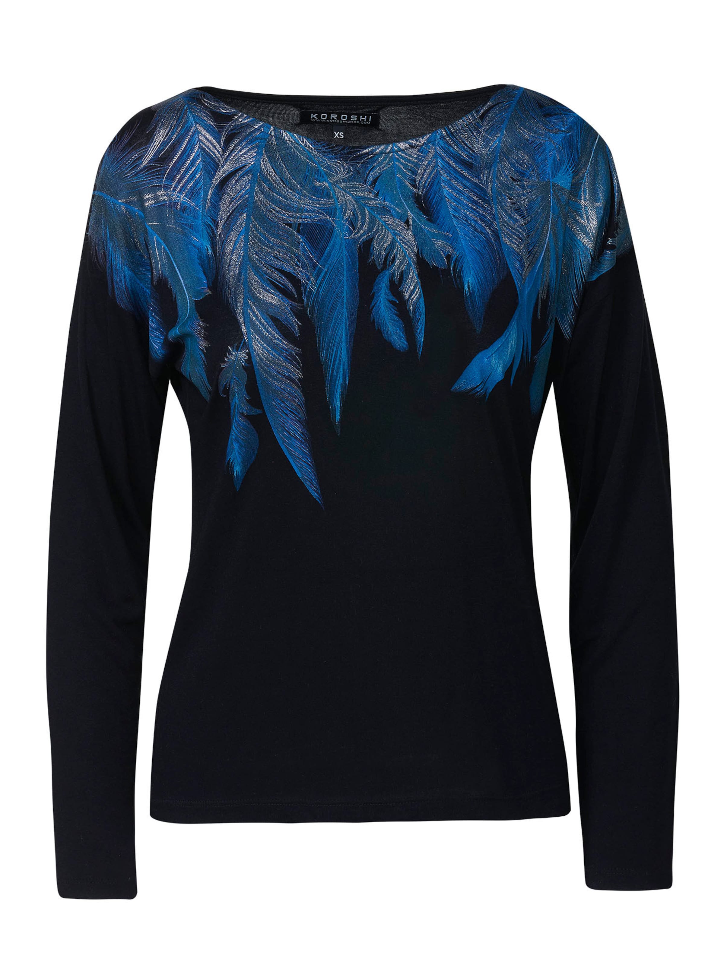 juoda KOROSHI Marškinėliai: priekis