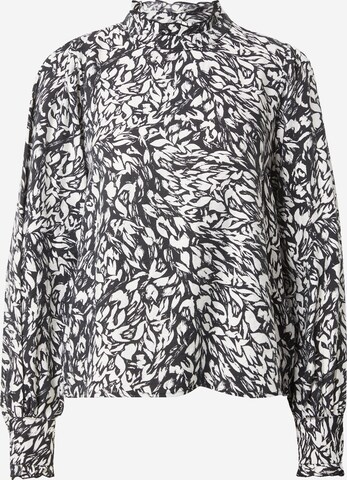 VERO MODA Blouse 'DEBBY' in Zwart: voorkant